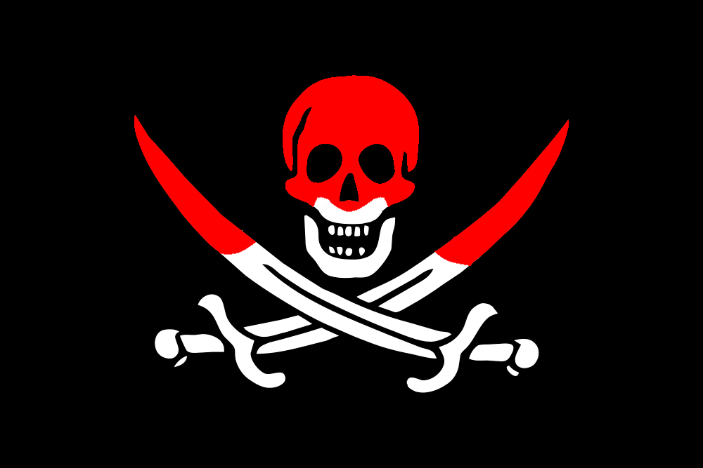 Pirate Flag of Red Rackham by JR-Imperator on DeviantArt