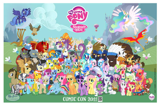 16k Pony Con Poster w logos