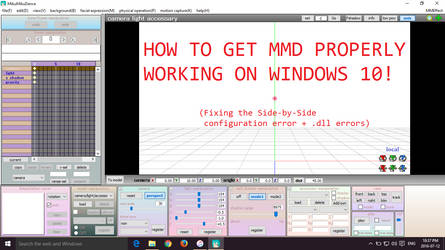 {MMD TUTORIAL} GETTING MMD TO WORK ON WINDOWS 10!