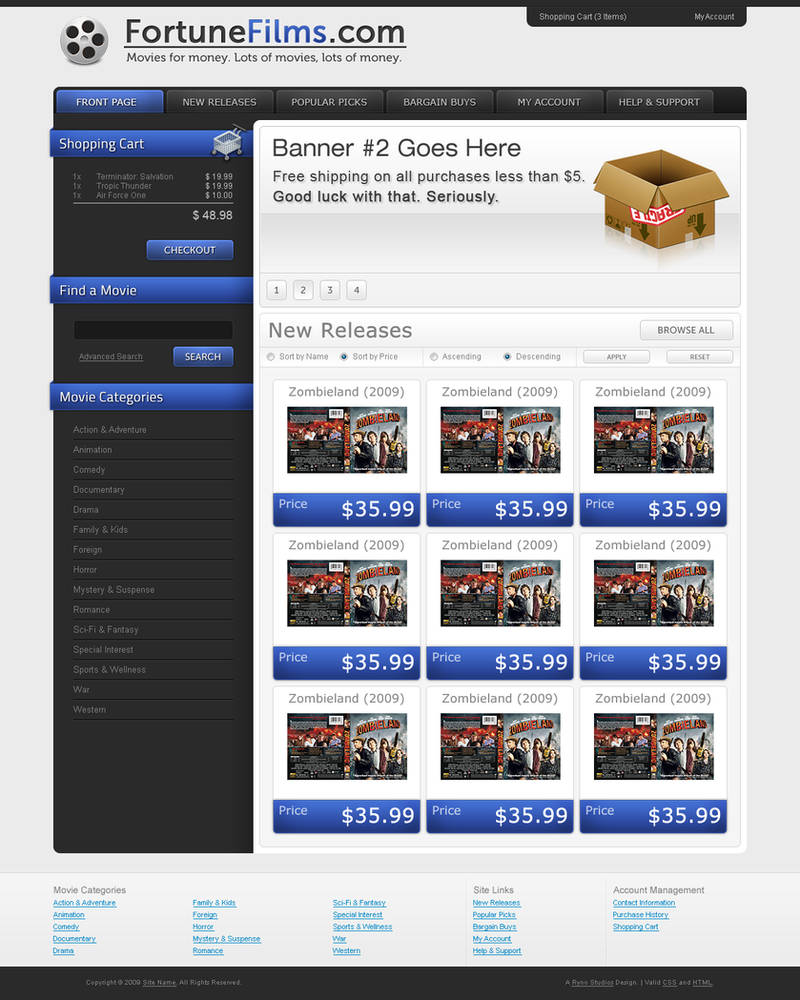 Store Template 01 by rthaut