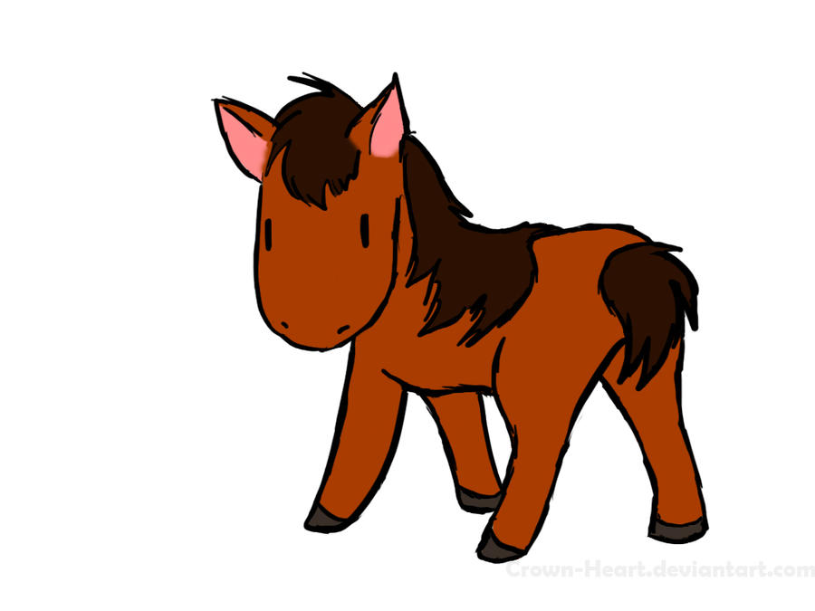 Chibi Horse By Crown Heart On DeviantArt chibi-horse-by-crown-heart-on-deviantart