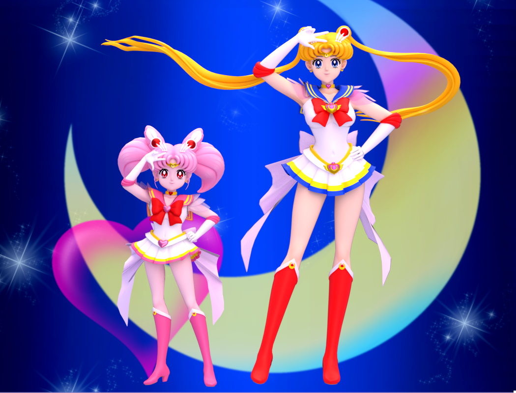 Eternal Sailor Moon in SMC Season 3 Artstyle by eMCee82 on DeviantArt