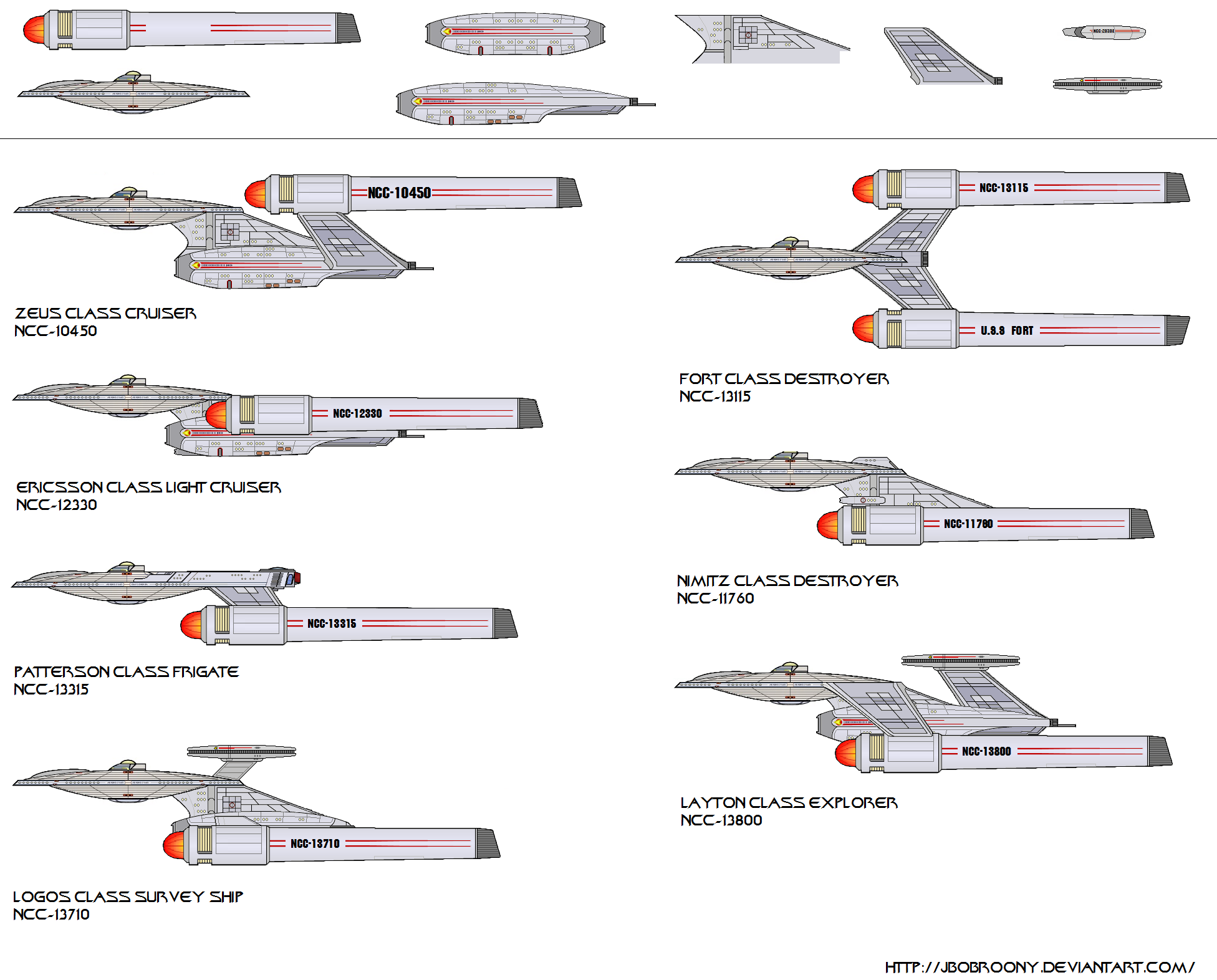 Zeus class star ships