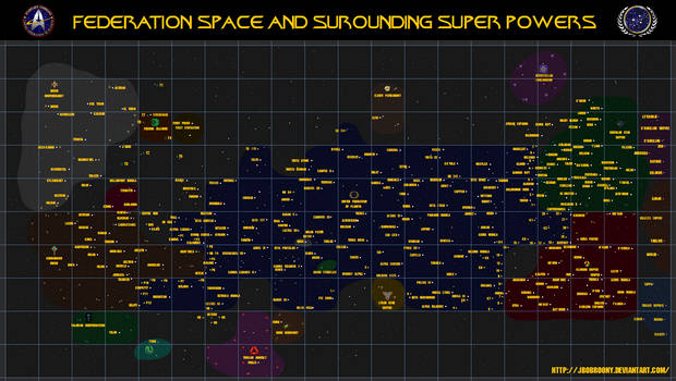 Star Trek, Star Map.