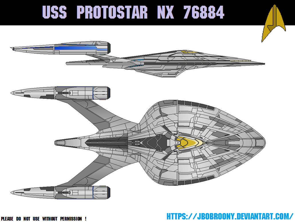 Protostar Size USS Protostar NX-76884 by jbobroony on DeviantArt
