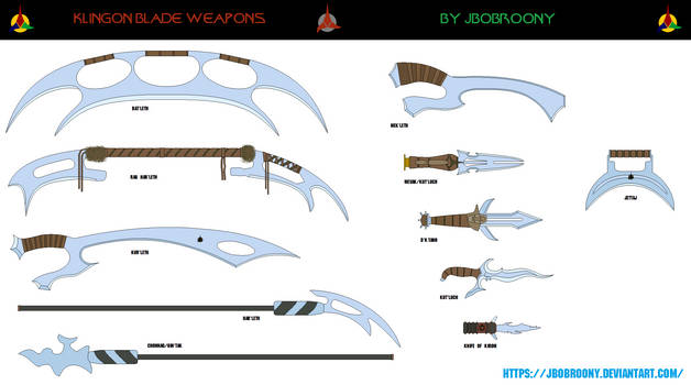 Klingon hand Weapons