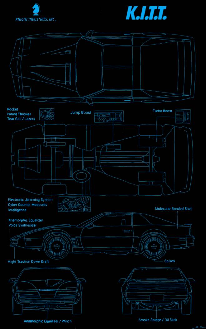 Knight Rider Kitt Flying K.I.T.T kitt, knight rider. by jbobroony on DeviantArt