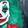 batman joker painting