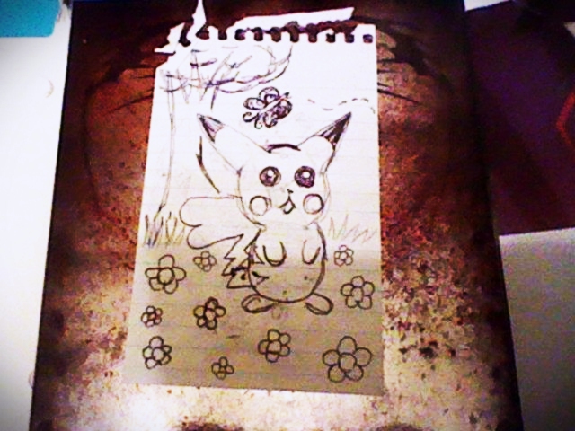 Pikachu with butterfly by Becca26o on DeviantArt