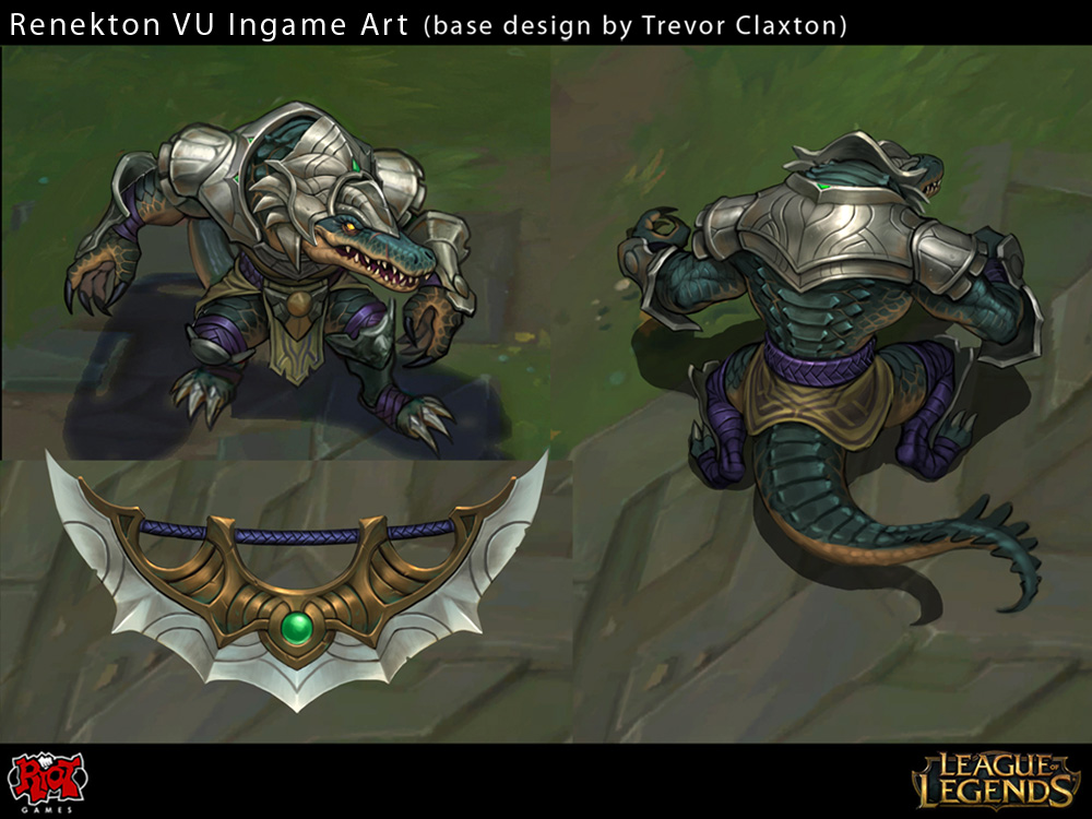 Renekton VU Ingame Art