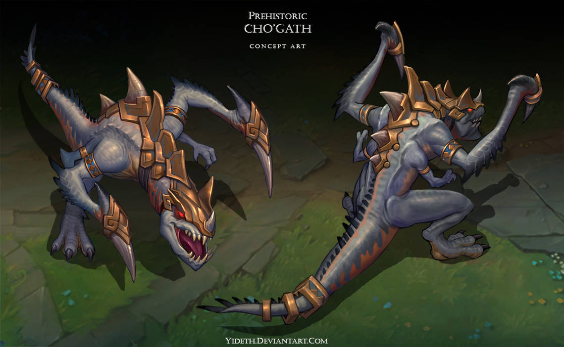 Prehistoric Cho gath By Yideth On DeviantArt prehistoric-cho-gath-by-yideth-on-deviantart