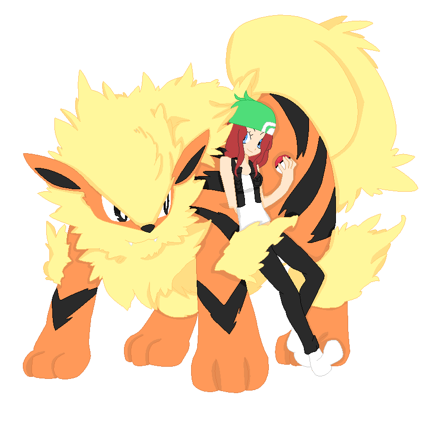 Manami And Arcanine