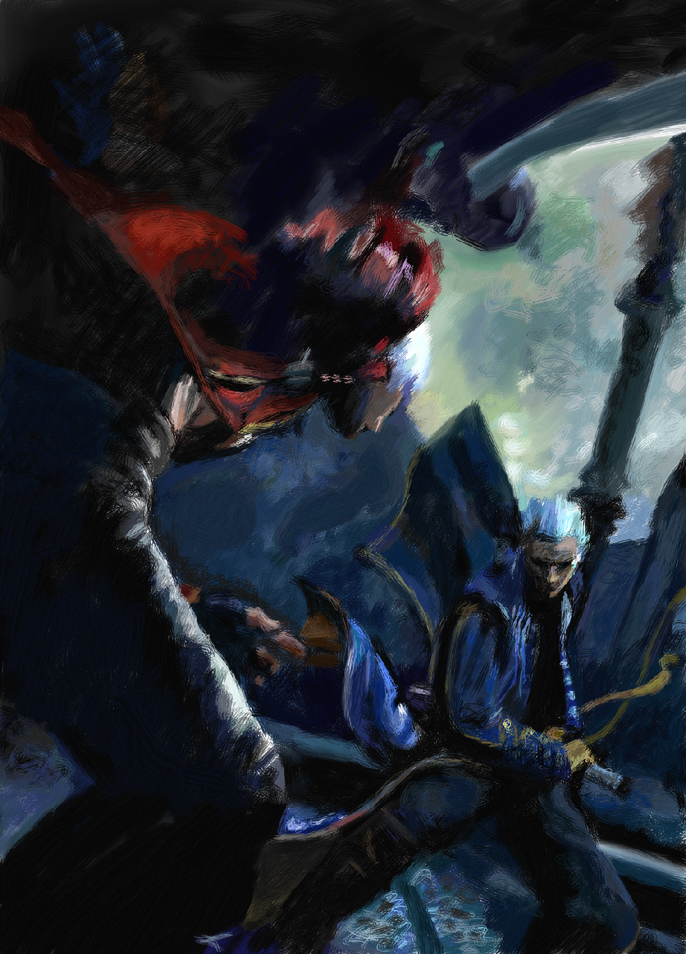 Dante. DMC 3 vs DmC 5 by Taitiii on DeviantArt