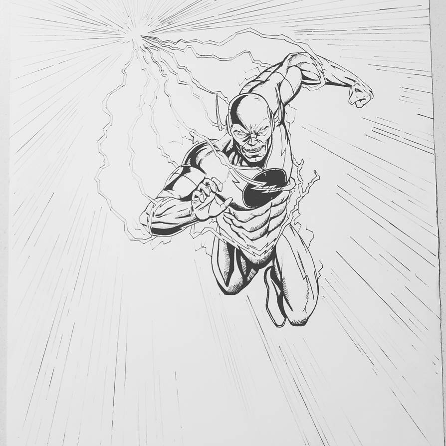 Line Drawing Reverse Flash Reverse flash by probablyadoombot on DeviantArt