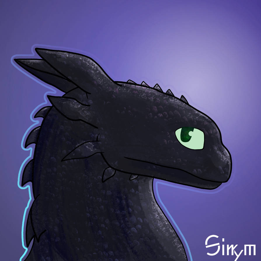 Toothless Profile by SuperNickthe2th on DeviantArt
