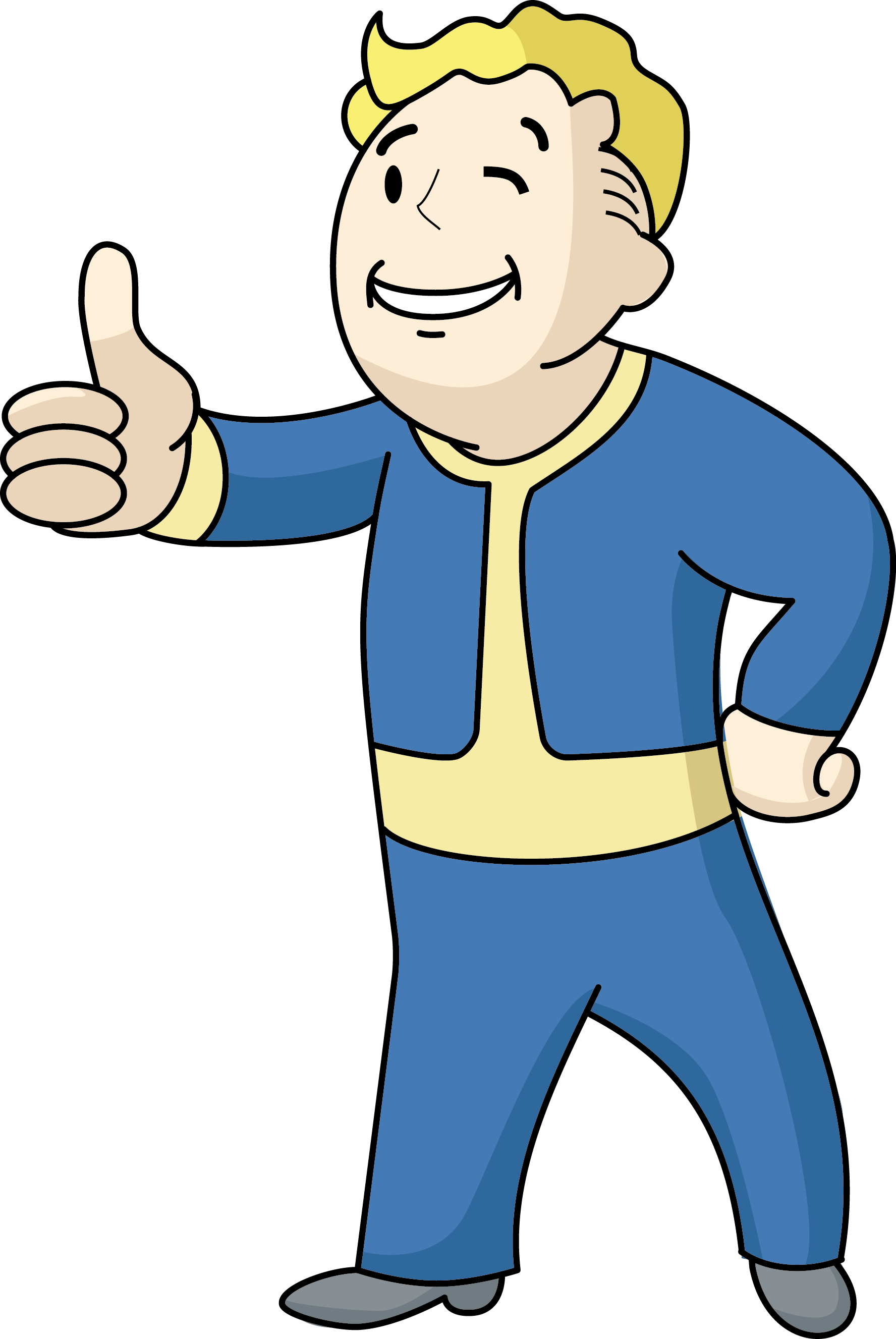 Vault boy - fallout series by ScapeRune123 on DeviantArt