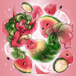 Minute Mermaid Watermelon Cucumber