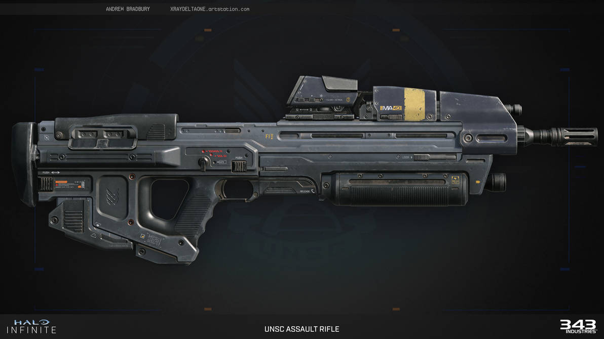 Impact Commando Rifle Halo Infinite UNSC Assault Rifle in-game by DanielJian2233334455 on ...