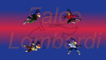 SSBM Wallpaper: Falco Lombardi