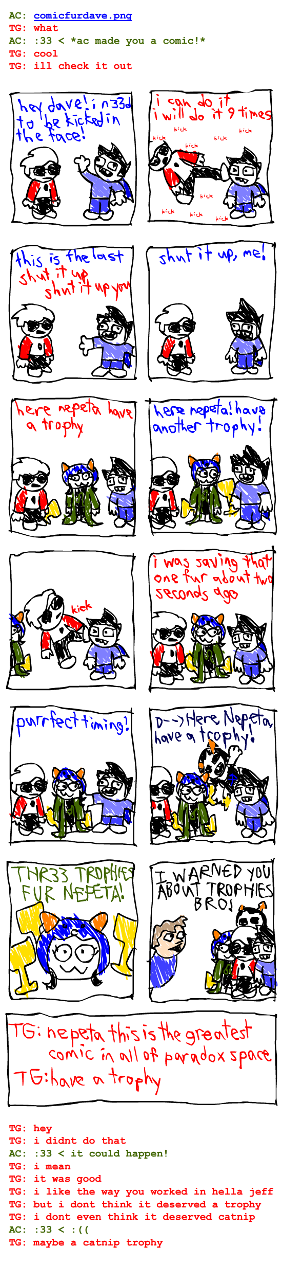 Nepeta's Crazy Comic