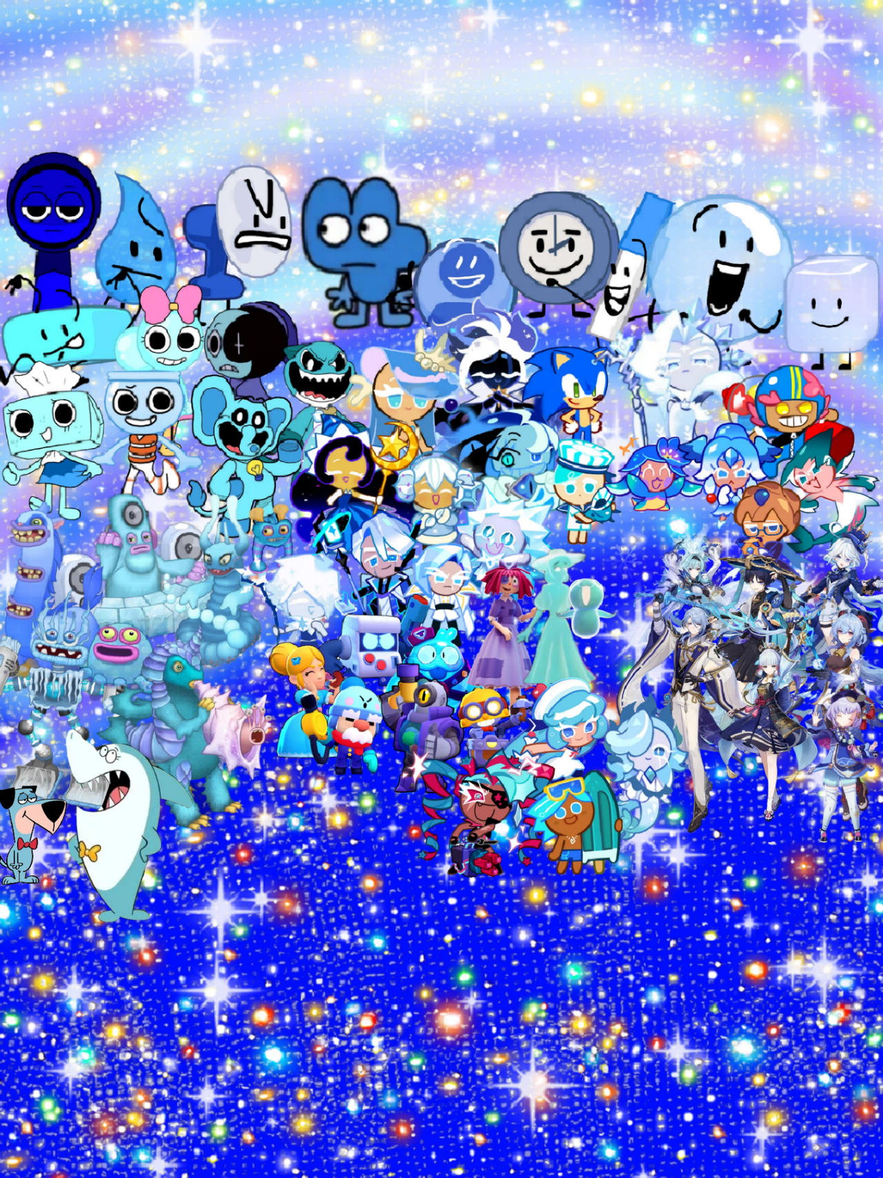 Blue Fandom Character Blue fandom characters by Adreean11 on DeviantArt