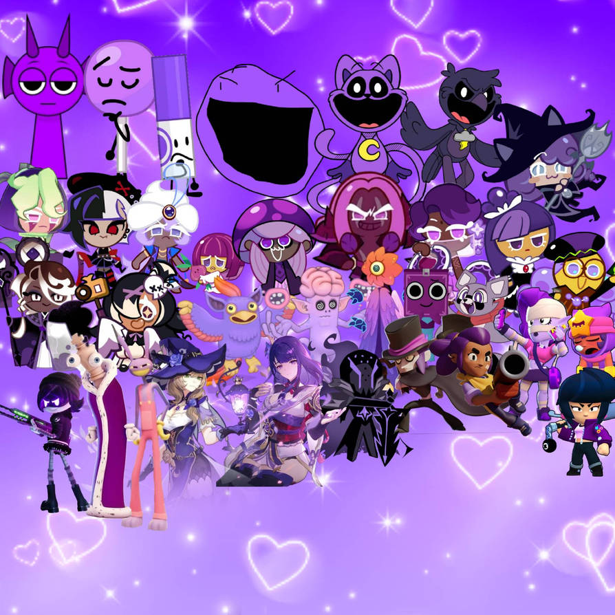 Purple Characters Rivals Purple fandom characters by Adreean11 on DeviantArt