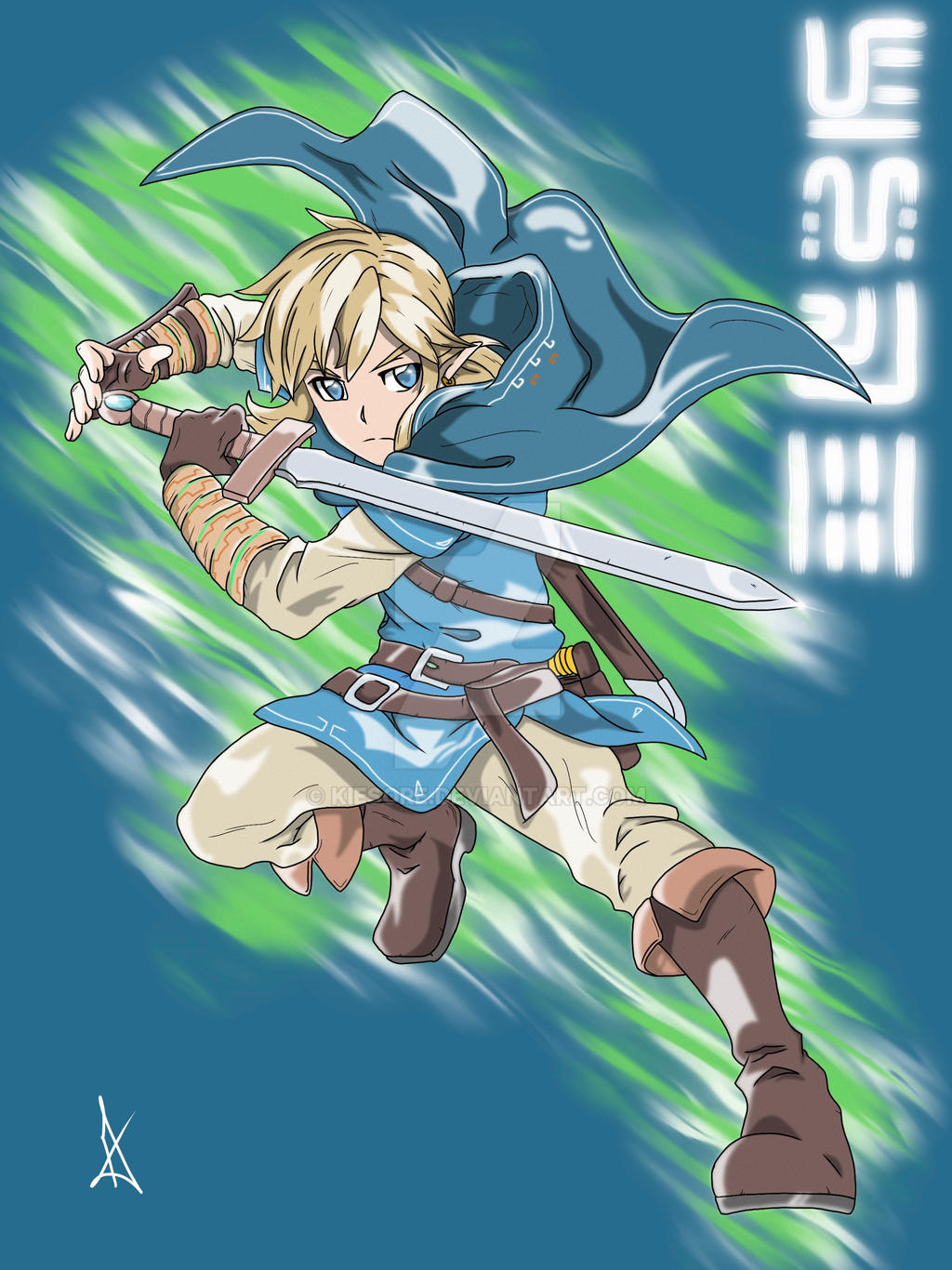 Link in Anime by Kiesore on DeviantArt