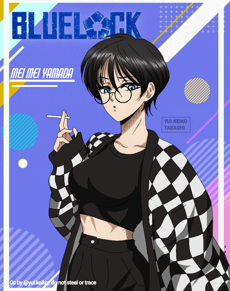 Mei mei Yamada Blue lock oc by yuikeiko00 on DeviantArt