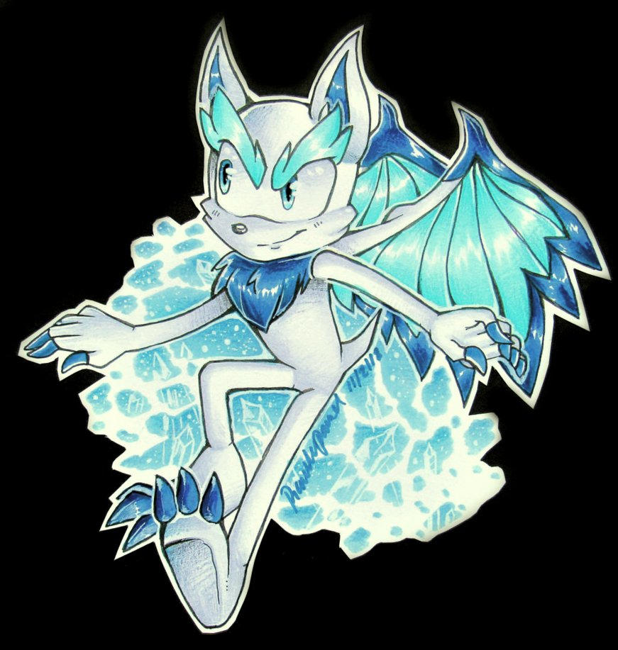 COMMISSION: Blizzard the Snow bat by Bowgirl5 on DeviantArt