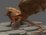 Brown Dragon. First picture by Itsmil