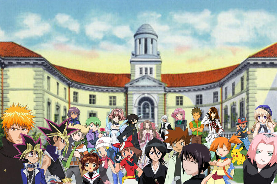 anime academy by laila549 on DeviantArt