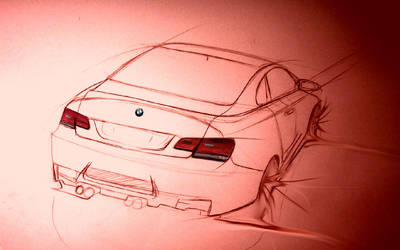 BMW M3 Sketch