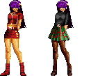 Ivette SNK sprite by Raziel Kain1997