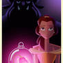 Beauty and the Beast Art Deco poster