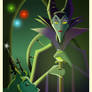 Sleeping Beauty Art Deco poster