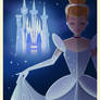Cinderella Art Deco poster