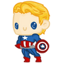 Super Chibis: Captain America/ Steve Rogers