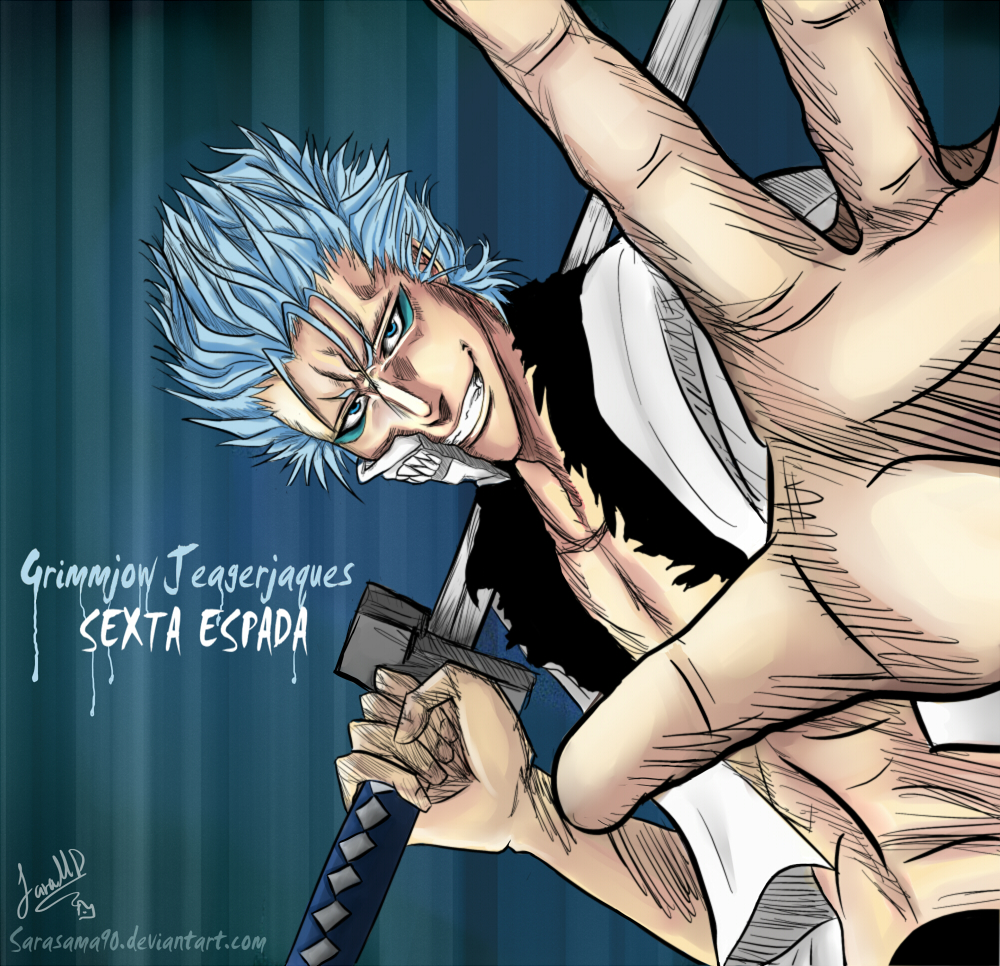 Grimmjow Jeagerjaques Colored