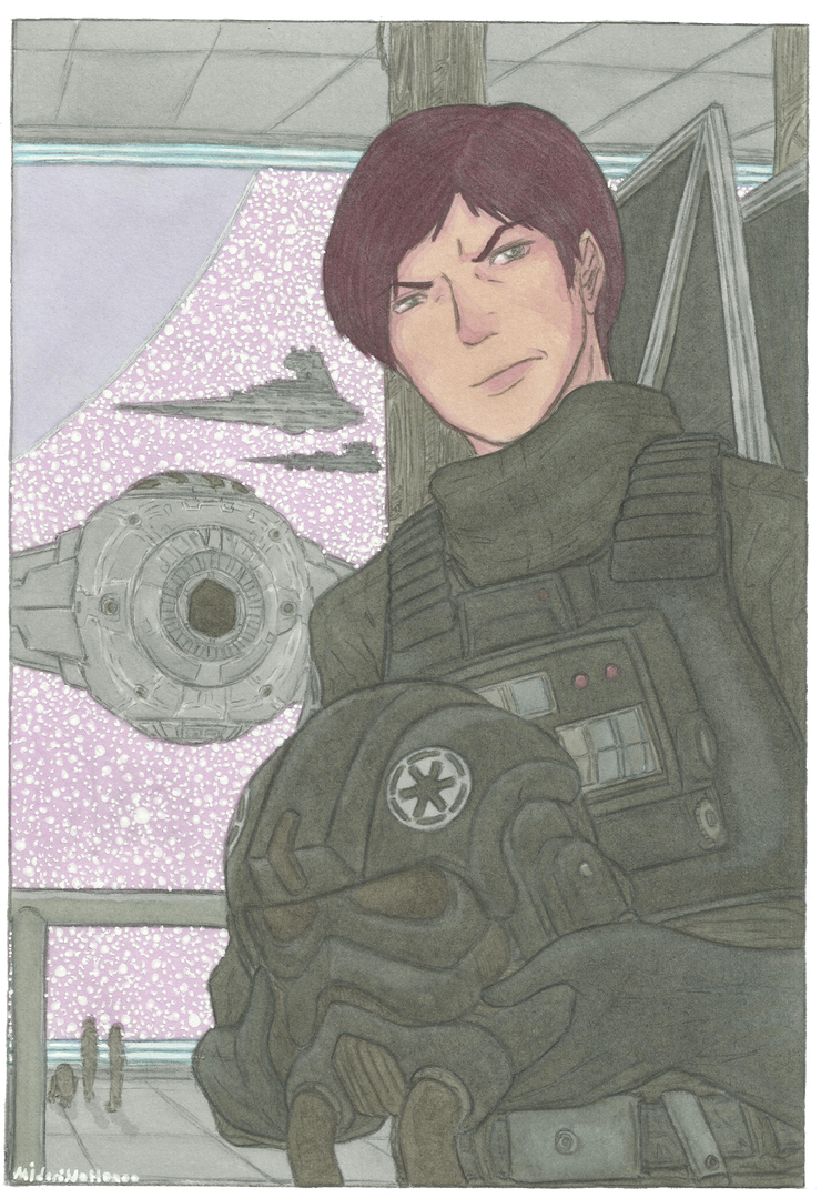 The grumpiest pilot in the Empire. by SithPostsArt on DeviantArt