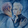 Grindelwald  and Dumbledore