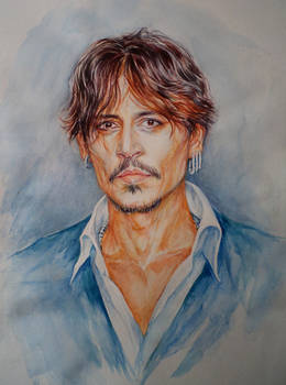 Johnny Depp in  Venezia