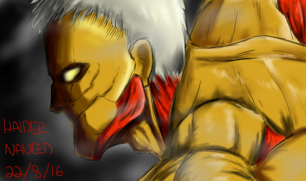 Armoured Titan (AoT/SnK) by HaidersArtwork on DeviantArt