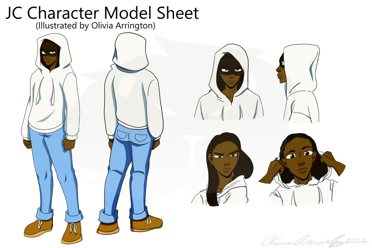 Jc Scetch Sheet Example Graphics JC Character Design Sheet 2022 by ORAProductions on DeviantArt