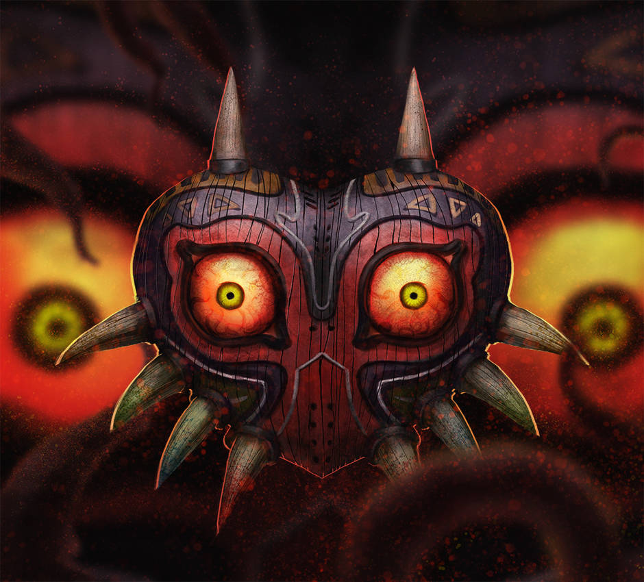 Majora's Mask (Legend of Zelda: Majora's Mask) by Feedington on DeviantArt