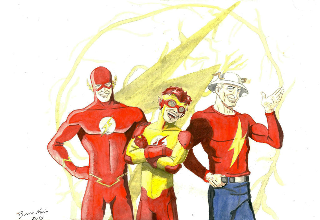 Tri-Flash by Breno Moreira by ben10faris on DeviantArt