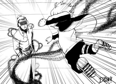 Boruto vs Shino