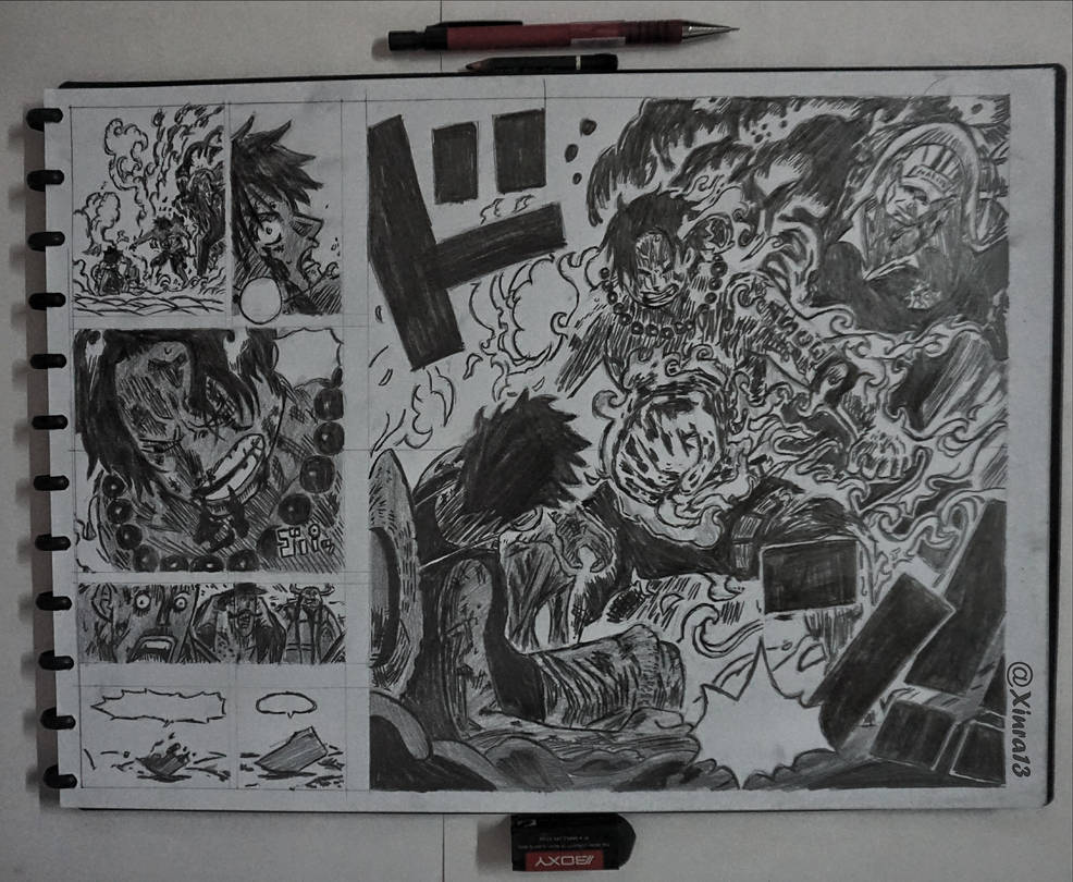 One Piece C573 P14 Fanart By Xinra13 On Deviantart One Piece C573 P14 Fanart By Xinra13 On Deviantart