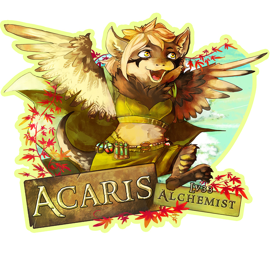 EF 21 Badge - Lv. 33 Alchemist