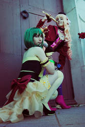 Ranka and Sheryl - Macross Frontier