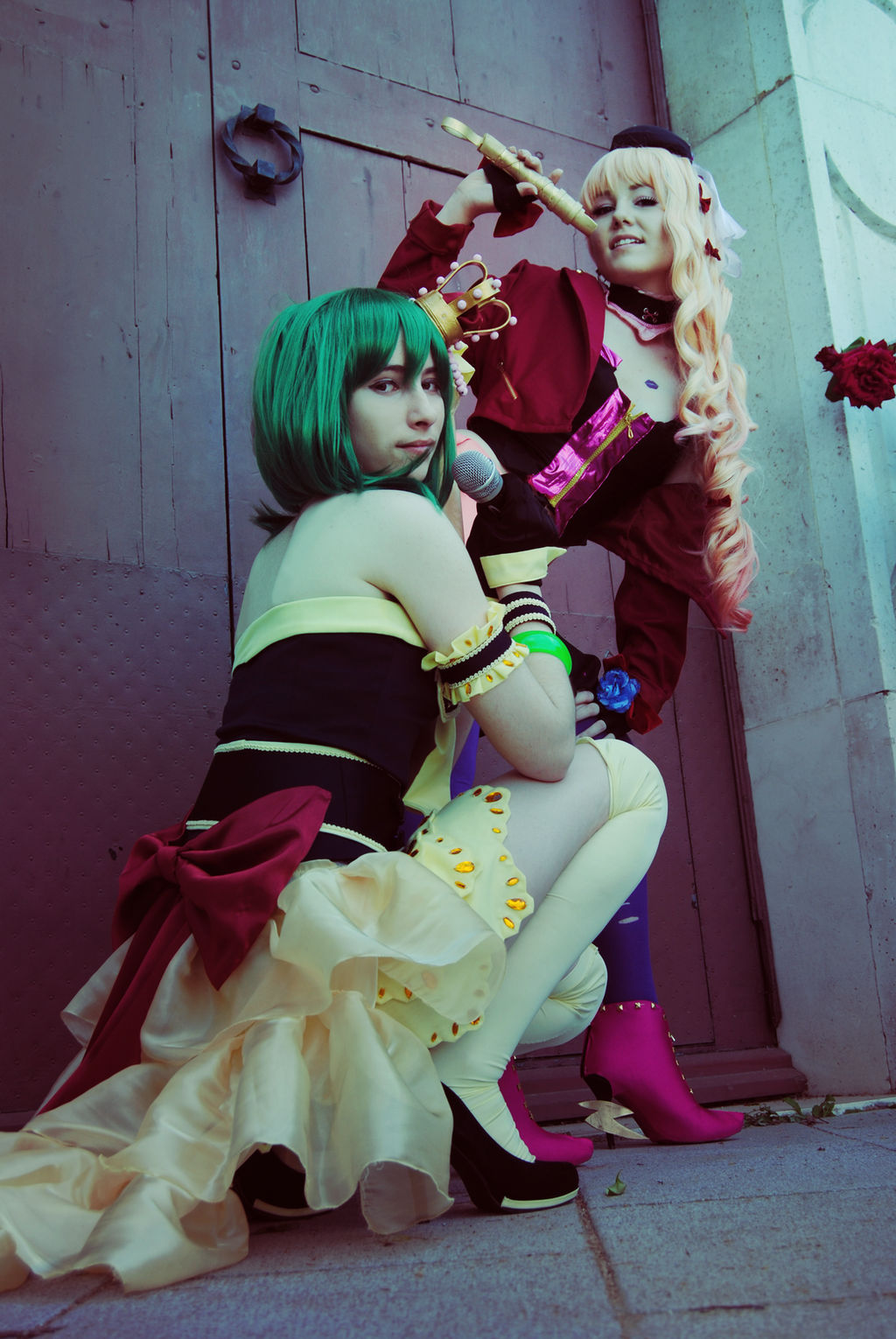 Ranka and Sheryl - Macross Frontier